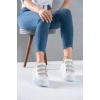 Amaris Beyaz Taşlı Spor Ayakkabı