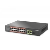 AO POE Switch 16 Port 2 Uplink 1 Sfp Gigabit 210W HDX1442
