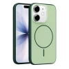 Apple iPhone 11 Neva Magsafe Kapak - Koyu Yeşil