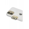 Apple iPhone 11 Pers Alüminyum Kamera Lens - Gold