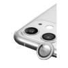Apple iPhone 11 Raze Metal Kamera Lens - Gümüş