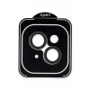 Apple iPhone 13 PVD Metal Kamera Lens - Siyah