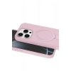 Apple iPhone 14 Pro Max Regal Magsafe Standlı Kapak - Açık Pembe