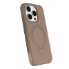 Apple iPhone 14 Pro Max Regal Magsafe Standlı Kapak - Çöl Titanyum