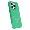 Apple iPhone 14 Pro Max Regal Magsafe Standlı Kapak - Yeşil