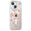 Apple iPhone 15 Floral Magsafe Kapak - Pembe
