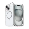 Apple iPhone 15 Live Diamond Magsafe Kapak - Şeffaf