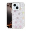 Apple iPhone 15 Lumi Desenli Kapak - Beyaz