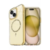 Apple iPhone 15 Plus Live Diamond Magsafe Kapak - Sarı