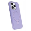 Apple iPhone 15 Pro Max Regal Magsafe Standlı Kapak - Lila