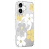 Apple iPhone 16 Floral Magsafe Kapak - Sarı