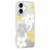 Apple iPhone 16 Floral Magsafe Kapak - Sarı