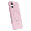Apple iPhone 16 Plus Regal Magsafe Standlı Kapak - Açık Pembe