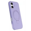 Apple iPhone 16 Plus Regal Magsafe Standlı Kapak - Lila