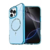 Apple iPhone 16 Pro Max Live Diamond Magsafe Kapak - Mavi