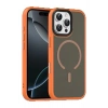 Apple iPhone 16 Pro Max Megane Magsafe Kapak - Turuncu