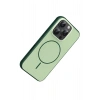 Apple iPhone 16 Pro Max Neva Magsafe Kapak - Koyu Yeşil