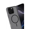 Apple iPhone 16 Pro Max PC Blank Magsafe Kapak - Siyah