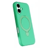 Apple iPhone 16 Regal Magsafe Standlı Kapak - Yeşil