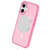 Apple iPhone 16 Star Magsafe Kapak - Pembe