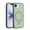 Apple iPhone 16E Neva Magsafe Kapak - Koyu Yeşil