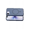 Apple iPhone 16E Neva Magsafe Kapak - Lacivert