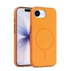 Apple iPhone 16E Neva Magsafe Kapak - Turuncu