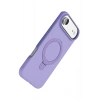 Apple iPhone 17 Air Regal Magsafe Standlı Kapak - Lila