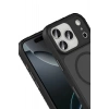 Apple iPhone 17 Pro Max Megane Magsafe Kapak - Siyah
