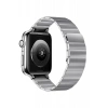 Apple Watch 38mm KR404 Huks Kordon - Gümüş