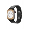 Apple Watch 38mm KR413 Fine Steel Kordon - Siyah