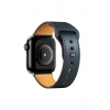 Apple Watch 38mm KR415 Luaz Deri Kordon - Lacivert