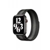 Apple Watch 38mm Metal Mıknatıslı Kordon - Siyah-Beyaz