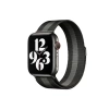 Apple Watch 38mm Metal Mıknatıslı Kordon - Siyah-Beyaz