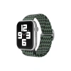 Apple Watch 38mm Star Kordon - Zigzag Yeşil-Siyah