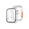 Apple Watch 40mm Watch 49mm Kasa Dönüştürücü ve Ekran Koruyucu - Şeffaf