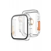 Apple Watch 40mm Watch 49mm Kasa Dönüştürücü ve Ekran Koruyucu - Şeffaf