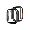 Apple Watch 40mm Watch 49mm Kasa Dönüştürücü ve Ekran Koruyucu - Siyah
