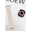 Apple Watch 42mm Forest Kumaş Kordon - Krem