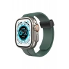 Apple Watch 42mm KR412 Elegance Stylısh Kordon - Koyu Yeşil