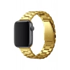 Apple Watch 42mm Metal Baklalı Kordon - Gold