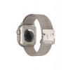 Apple Watch 42mm Milano Metal Kordon - Titan Gri