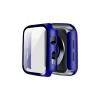 Apple Watch 45mm Camlı Kasa Ekran Koruyucu - Lacivert