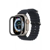 Apple Watch Ultra 49mm Alüminyum Kasa Cam Ekran Koruyucu - Gri