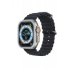 Apple Watch Ultra 49mm Alüminyum Kasa Cam Ekran Koruyucu - Mavi