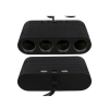 Araç İçi Güç Dağıtıcı 4 Çakmaklık 2 Usb 1 Type C Şarj Ünitesi