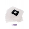 Arçelik Uyumlu S 4210 4240 4250 Süpürge Toz Torbası 5 Adet -