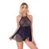 MARSiLYAN- Lacivert Bodysuit Gecelik