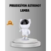 Astronot Galaksi Projeksiyon Lambası Bluetooth Bağlantılı Ve Uzaktan Kontrollü