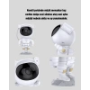 Astronot Galaksi Projeksiyon Lambası Bluetooth Bağlantılı Ve Uzaktan Kontrollü